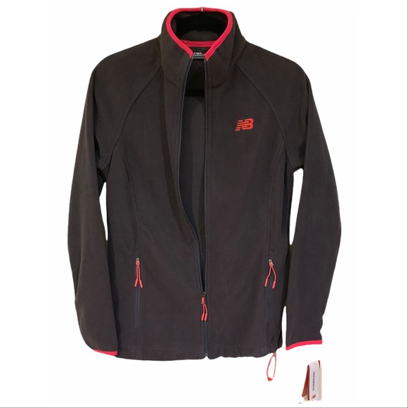 NEW New Balance Jacket NEW WITH TAGS Premium Fleece jacket Zip-up Size S - Picture 4 of 9
